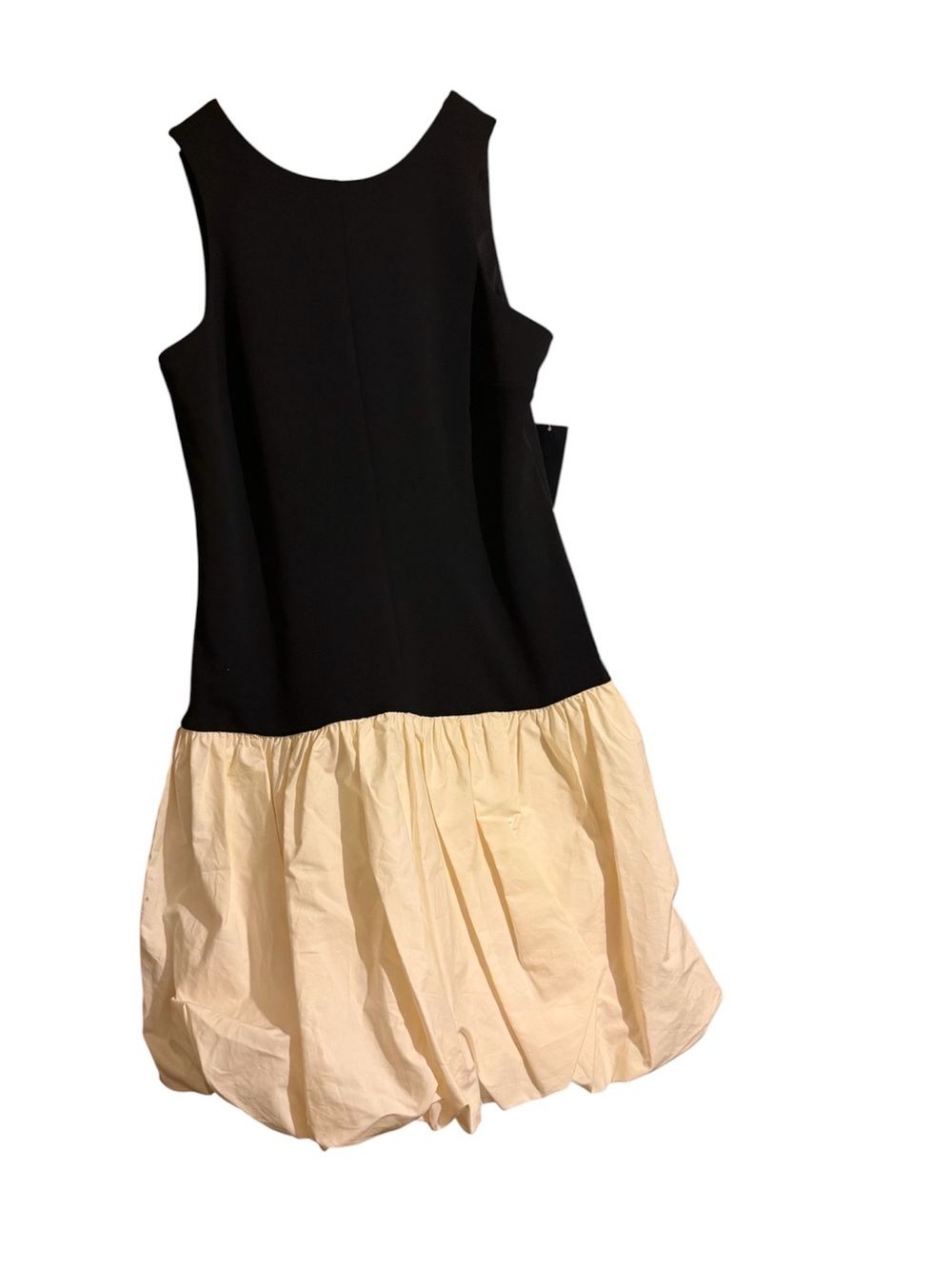RACHEL Rachel Roy Black Mini Dress with Gold Label - Picture 5 of 7